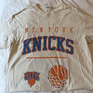 Kith Cream NY KNICKS Tee